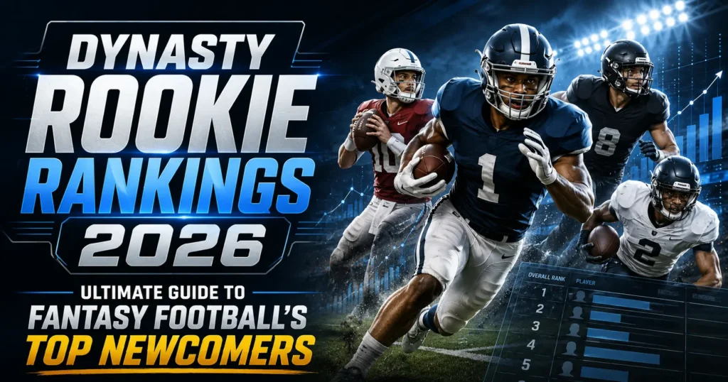 Dynasty Rookie Rankings 2026: Top Fantasy Football Rookies