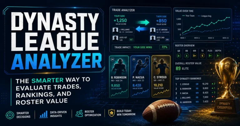 Fantasy-football-analytics-dashboard-design