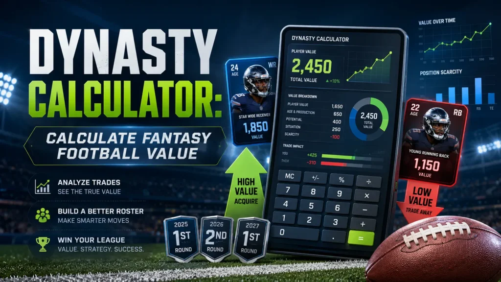 Dynasty Calculator: Calculate Fantasy Football Value
