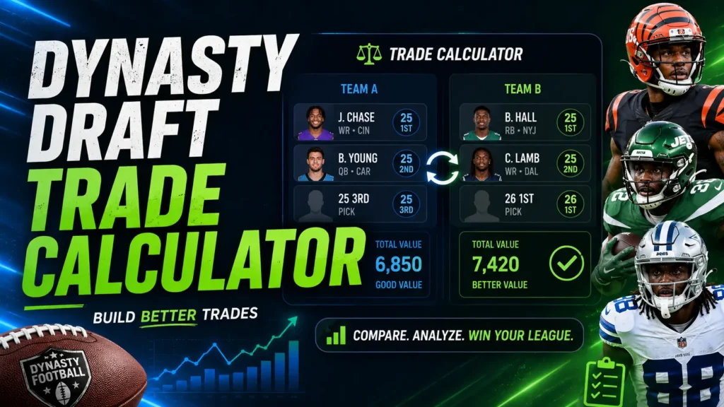 Dynasty Draft Trade Calculator: Build Better Trades Dynasty Draft Trade Calculator: Build Better Trades