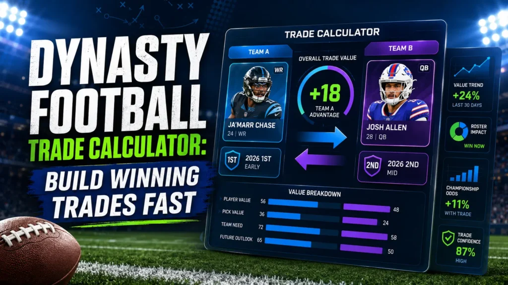 Dynasty Football Trade Calculator: Build Winning Trades Fast