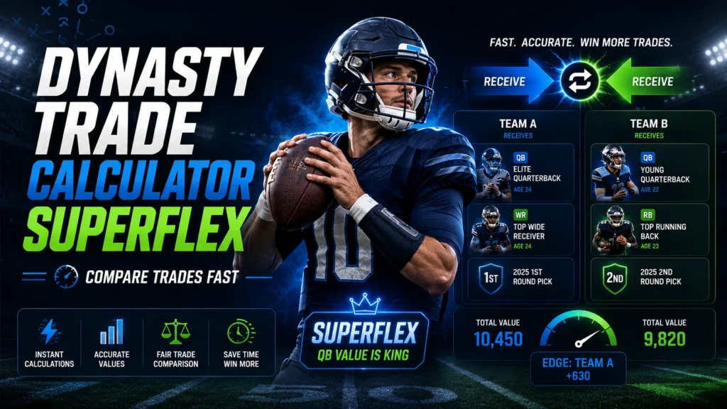 Dynasty Trade Calculator Superflex | Compare Trades Fast Dynasty Trade Calculator Superflex | Compare Trades Fast