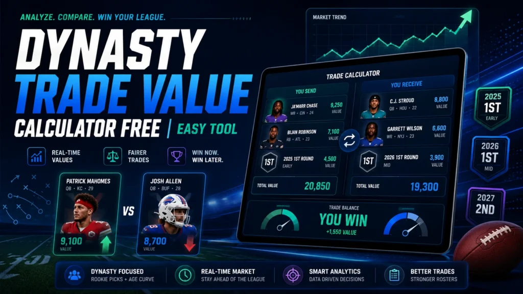 Dynasty Trade Value Calculator Free | Easy Tool
