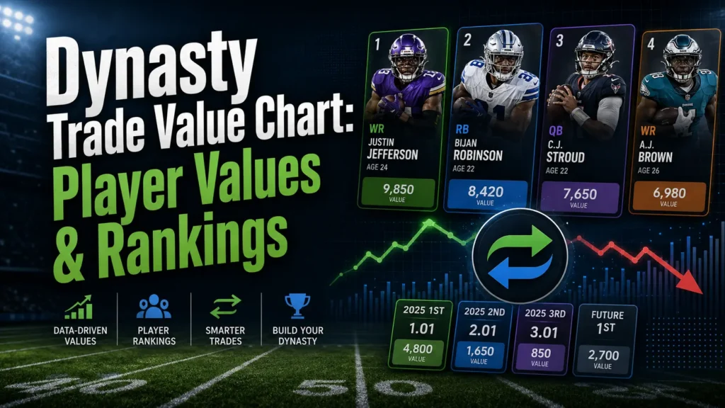 Dynasty Trade Value Chart: Player Values & Rankings Dynasty Trade Value Chart: Player Values & Rankings